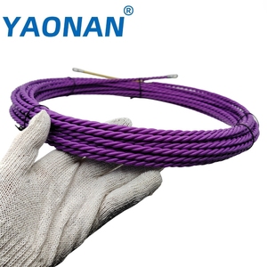 Tire-câble électrique en spirale de bonne qualité avec conducteur solide et <span class=keywords><strong>isolation</strong></span> en polyester, bobine de tire-câble en cuivre 5mm*15m pour usage en bâtiment - Product Image 5