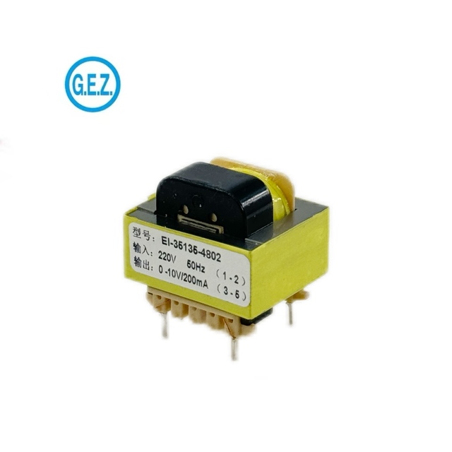 Custom step down Ac 120v 230v to Ac 100mA 200mA 12v 9v 5v 6 Pins Transformer Ei 35 Ei 41