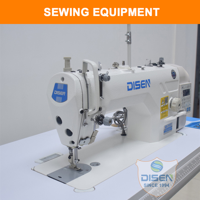Catalog Computerized Electric Walking Foot Leather Lockstitch Sewing Overlock Sewing Machines Industrial for Clothes with Table