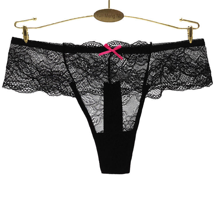 Wholesale Ladies Panties Lace Sexy Lingerie Underwear Women's T-back Thongs