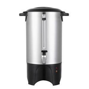 <span class=keywords><strong>Cafetière</strong></span> thermique en acier inoxydable à 40 tasses à prix réduit avec percolateur et jauge de niveau d'eau pour boulangerie commerciale - Product Image 2