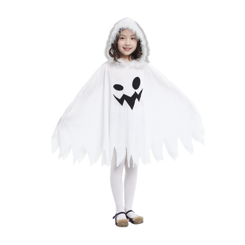 Ghost Hooded Cloak Costume