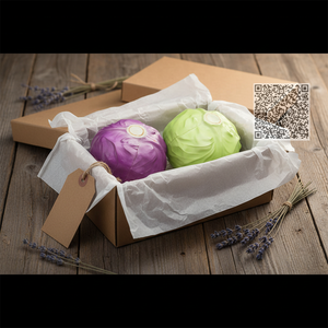 Légumes artificiels haut de gamme (chou frisé, chou de Bruxelles) pour la présentation professionnelle de superaliments biologiques et la décoration de luxe pour les épiceries - Product Image 5