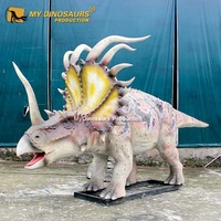 MYDINO CAD007 Accessoires de film sur le thème des dinosaures, dinosaure robot grandeur nature Styracosaurus à vendre