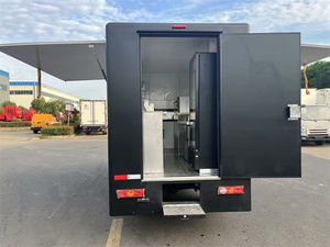 Foton รถบรรทุกขนาดเล็กใช้น้ำมันเบนซินสำหรับใส่อาหารข้างถนนสำหรับทำกาแฟเบอร์เกอร์ทอดไอศกรีมบาร์บีคิวร้านขายมือถือ - Product Image 3