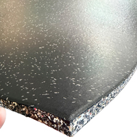 Tapis de sol de gym en caoutchouc durable et écologique, haute densité, amortissant les vibrations, antidérapant, en EPDM, pour la maison, le garage, la zone de tir, le jardin