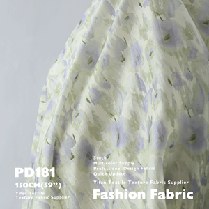 Nuevo diseño pintura al óleo patrón de flor pequeña sedoso suave Tencel estampado telas para ropa camisa vestido - Product Image 2