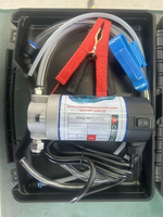 Pompe à huile électrique portable auto-amorçante 12V/24V DC la plus vendue avec boîte à outils, extracteur et remplisseur d'huile pour transfert d'huile moteur