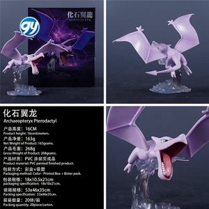 ฟิกเกอร์โปเกมอน เอโรแดคทิล ขนาด 1/20 ของสะสม ตุ๊กตา ของขวัญ อนิเมะ โมเดลตกแต่ง งานฝีมือพลาสติกคุณภาพพรีเมียม - Product Image 2