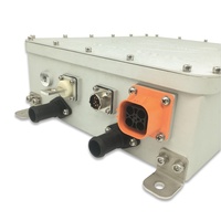 Convertisseur DC-DC Dilong 6kW haute puissance pour véhicules électriques, refroidissement liquide, abaisseur de tension DC 650V (500-850V) vers 28V pour véhicules utilitaires électriques