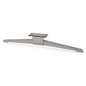 Gamba in metallo XL, modello Helga, finitura nichel scuro - Product Image 1