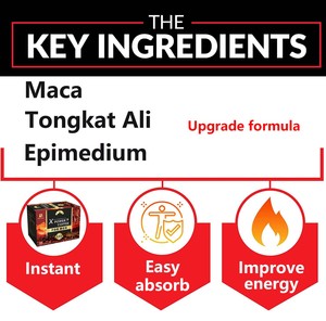 X energy Power-<span class=keywords><strong>café</strong></span> instantáneo <span class=keywords><strong>de</strong></span> hierbas naturales Tongkat Ali, <span class=keywords><strong>café</strong></span> negro para hombre - Product Image 4
