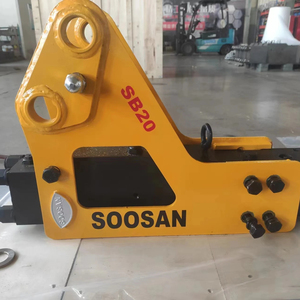 SOOSAN <b>Hydraulic</b> <b>Breaker</b> SB20 Side Type Suitable Hammer for Mini Excavators and Skid Steer Loader with Carrier Weight 1.2-3 Tons - Product Image 2