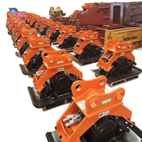 Compacteur hydraulique compact et efficace avec plaque vibrante Accessoires pour machines de construction pour projets