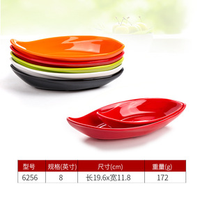 Colored Melamine Rectangular <b>Plates</b> For Snacks Hot Pot Barbecue Party Tableware Solid Color Dishes - Product Image 4