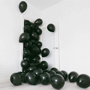 Globo negro Guirnalda Arco Kit Oro Blanco Metálico Cromo Confeti <span class=keywords><strong>Globos</strong></span> Boda Baby Shower Cumpleaños - Product Image 6