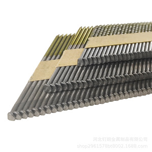 Agrafes pour cloueuse à agrafes Qingdao Kaijie, capuchon en D à 30 degrés, longueur et diamètre sur mesure, électrogalvanisées, galvanisées à chaud - Product Image 5