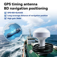 Antenne champignon GNSS à gain élevé 30 dB pour synchronisation GPS Beidou, IP67, TNC BNC, pour station de base 5G et navigation marine