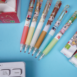 पेन ब्लाइंड बॉक्स लैब्बो कैस्केबरा स्टेशनरी-टैच को एम्बेड किया ब्लैक छात्र तटस्थ पेन ऑफिस हस्ताक्षर बॉलपॉइंट पेन स्टेशनरी स्कूल - Product Image 2