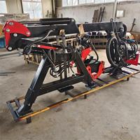 3 punti Hitch Log Crane silvicoltura legno gru Log Loader con la gamba idraulica grugn grappolo per camion