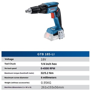 Cacciavite Elettrico Originale GTB185LI, Solo Corpo Macchina, Cacciavite Autofilettante 18V - Product Image 2