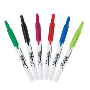 Stylo marqueur Permanent à pointe Fine, avec rétractable, 12 pièces/ensemble, vente <span class=keywords><strong>en</strong></span> <span class=keywords><strong>gros</strong></span>, - Product Image 5