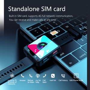 Q668 2.64 \ "4G + 64G Android Thông Minh Đồng Hồ Trả Lời Cuộc Gọi Phát Lại Âm Nhạc Nhịp Tim & GPS Giám Sát - Product Image 2