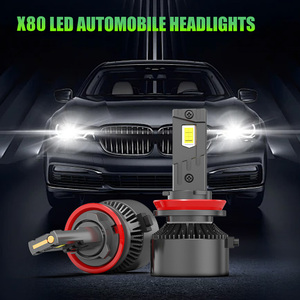 Siêu sáng 140W 14000lm 6000K M8 Pro Max <span class=keywords><strong>Led</strong></span> Đèn Pha Bóng đèn H1/H4/H7/H11/9005/9006 2 năm bảo hành Phù hợp phổ đồ đạc - Product Image 2