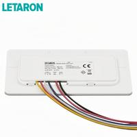 Variateur de luminosité tactile double touche CCT IP20 CE RoHS pour bande LED de miroir, 12/24V 5A 60W 120W, 10-100 niveaux de luminosité