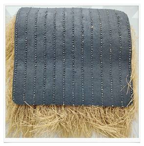 Chaume artificielle de marchandises prêtes à l'emploi pour la décoration PP + PE Herbe synthétique pour toit Chaume de simulation ignifuge pour la plage - Product Image 3