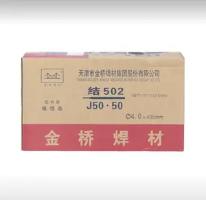 Fabrikada satış toptan karbon çelik 2.5mm 3.0mm karton paketi E5003 E6013 düşük fiyat kaynak çubukları