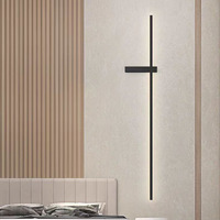 JACKSUN Escalier Linéaire LED Fer Applique Couloir Éclairage Intérieur Chevet Chambre Salon Luminaires