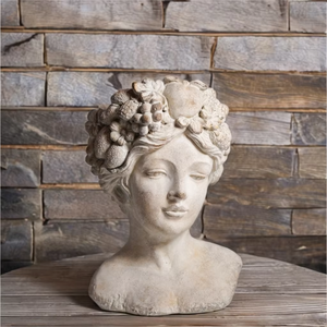 Lianda Durable Élégant <span class=keywords><strong>Dame</strong></span> Tête Statue avec Pot <span class=keywords><strong>De</strong></span> Fleur Planteur Extérieur Jardin Décoration <span class=keywords><strong>de</strong></span> <span class=keywords><strong>La</strong></span> Maison pour Europe Style Pépinière - Product Image 2
