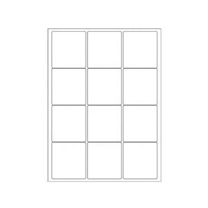 Adesivi adesivi quadrati a getto d'inchiostro di <span class=keywords><strong>dimensioni</strong></span> <span class=keywords><strong>A4</strong></span> fogli bianchi ecologici per la promozione della spesa del supermercato - Product Image 5