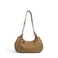 Sac à main de luxe en cuir véritable pleine fleur pour femme, nouveau design personnalisé, haute qualité, tendance, sac à bandoulière et sac sous le bras pour usage quotidien, vente en gros