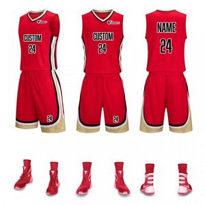 Camisetas de baloncesto de malla sublimadas personalizadas al por mayor, chalecos, camisetas y pantalones cortos estampados OEM, uniformes de talla grande para hombre - Product Image 3