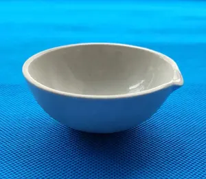 Porcelana vidriada para uso en laboratorio, plato de lavabo con depósito de labios, de 25 a 5000ml