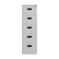 Solución de Almacenamiento para Oficina que Ahorra Espacio, Archivador Metálico, Gabinete Vertical de Acero con Cajones para Archivos