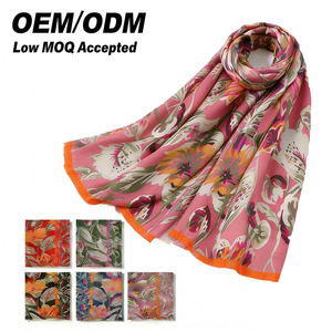 Écharpe en tissu tulle mélange soie et laine 70*180CM, châle d'hiver doux et chaud multifonctionnel pour femme, livraison rapide - Product Image 1