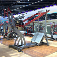 Pendulum Squat Pro, équipement de musculation commercial, machine à squats à charge de plaques, équipement de fitness pour salle de sport