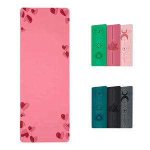 Нескользящие коврики для йоги на заказ, экологически чистые коврики из натурального каучука, Овальный изогнутый Коврик для йоги, искусственная АРКА, арочный Коврик для йоги, толстый коврик для йоги - Product Image 2