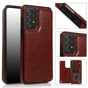 Luxury Card Pocket Case For iPhone 14 Pro Max, Shockproof Magnet Card Holder Leather Wallet Case For iPhone 14 13 12 11 Pro Max