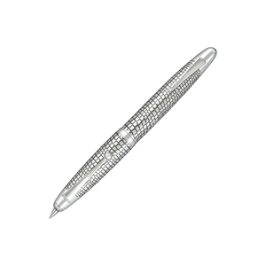ปากกาหมึกซึมพลาสติกสลักลาย Silvern FK-5MS หัวปากกาทอง 18K มีให้เลือกสามลาย พร้อมกล่องของขวัญเข้าชุดจากญี่ปุ่น - Product Image 2