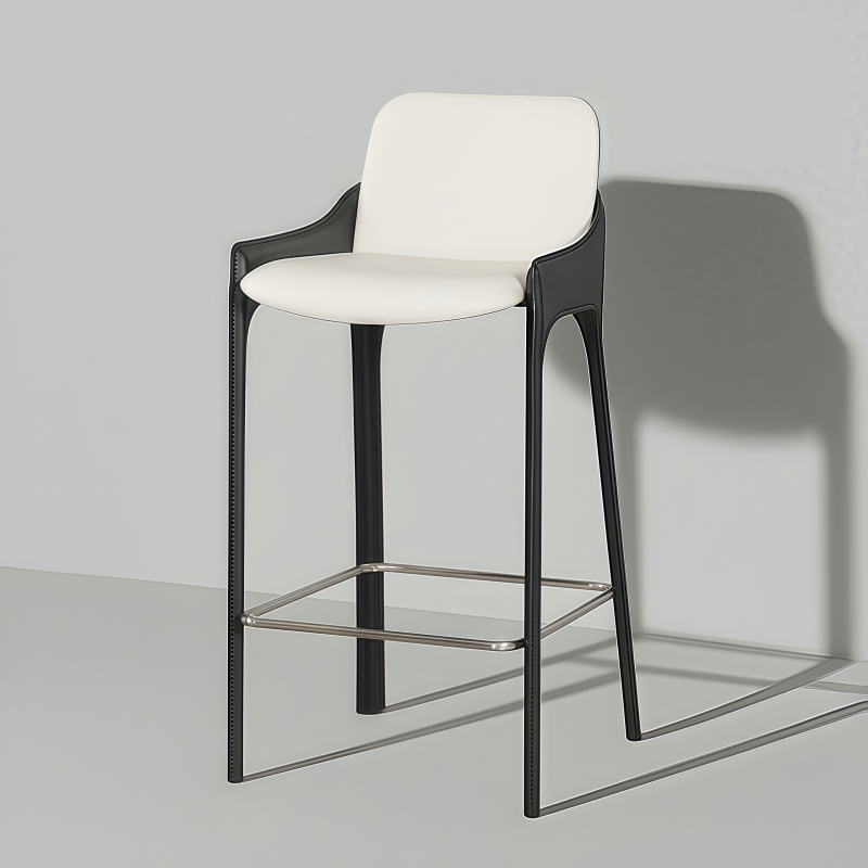 Black and White Minimalist Style Black