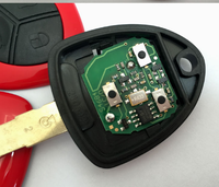 Clé de voiture à distance 3 boutons avec puce ID48 433,92 MHz ASK 012432 TRWS46E pour Ferrari F430 F458 F612 F599 – Télécommande de contrôle automobile