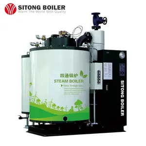 Tekanan Rendah 1 MPa Steam Boiler Industri 0.7ton Uap Minyak Dipecat Boiler