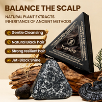 Savon Solide Artisanal Nourrissant et Anti-Pelliculaire au Polygonum Multiflorum pour Peaux Sèches
