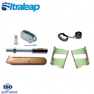 GMFS2-205 1959-1964 GM Full Size (Impala, <span class=keywords><strong>Bel</strong></span> <span class=keywords><strong>Air</strong></span>) 8 "Dual Zinc Booster Conversion Kit W/ Cast Iron Master Cylinder Left Mount - Product Image 4