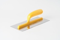 Outils de plâtrage et de maçonnerie DIY durables en acier au carbone poli miroir avec manche en ABS pour le lissage et la finition