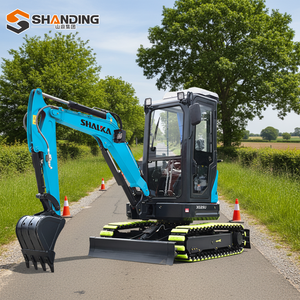 Miniexcavadora SHANDING de 2.5 Toneladas con Motor Yanmar, Certificación CE, EPA y EURO 5, Bomba, Caja de Cambios y Alta Potencia de Excavación - Product Image 5